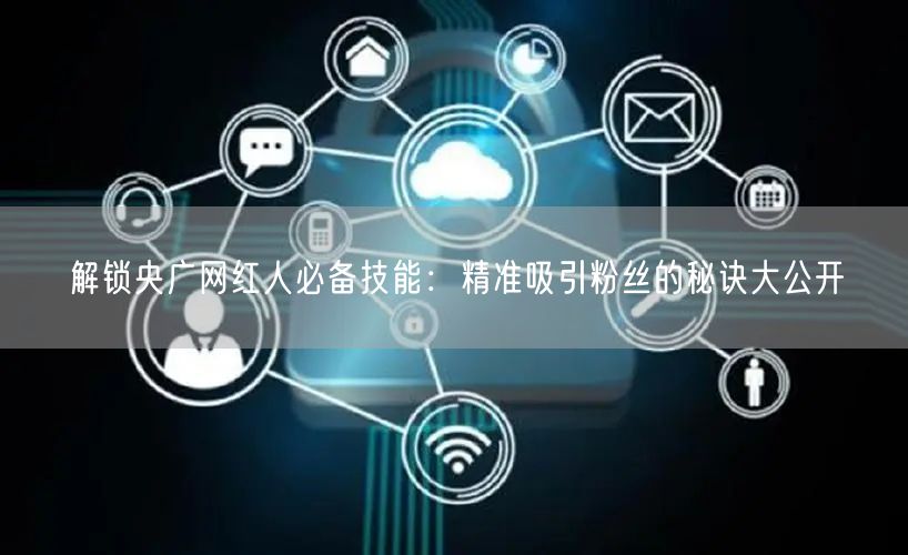 解锁央广网红人必备技能：精准吸引粉丝的秘诀大公开