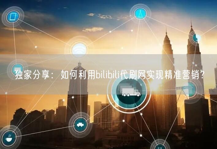 独家分享：如何利用bilibili代刷网实现精准营销？